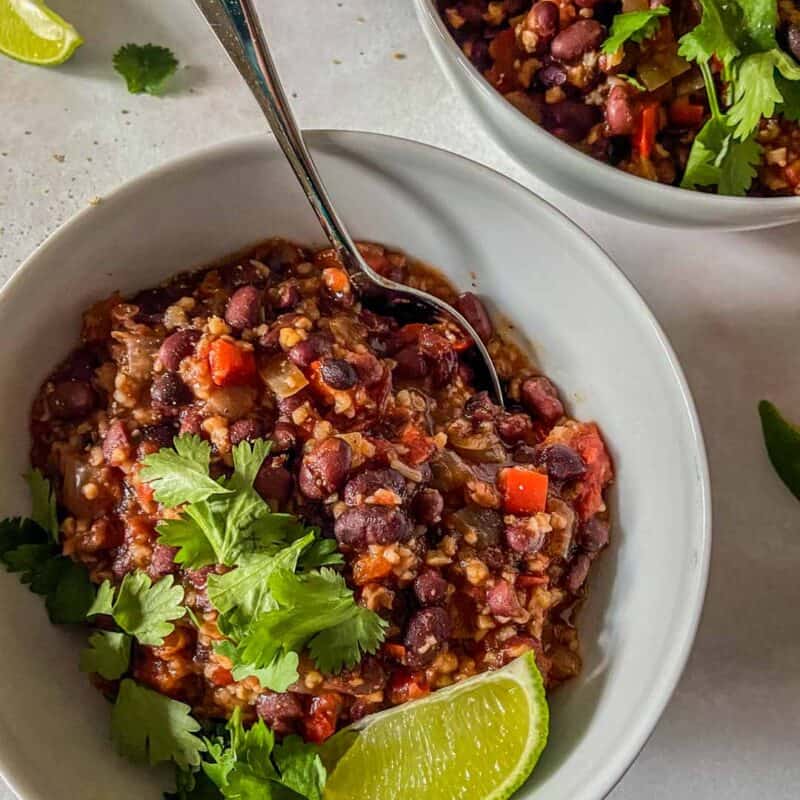 Slow Cooker Black Bean Chili This Healthy Table