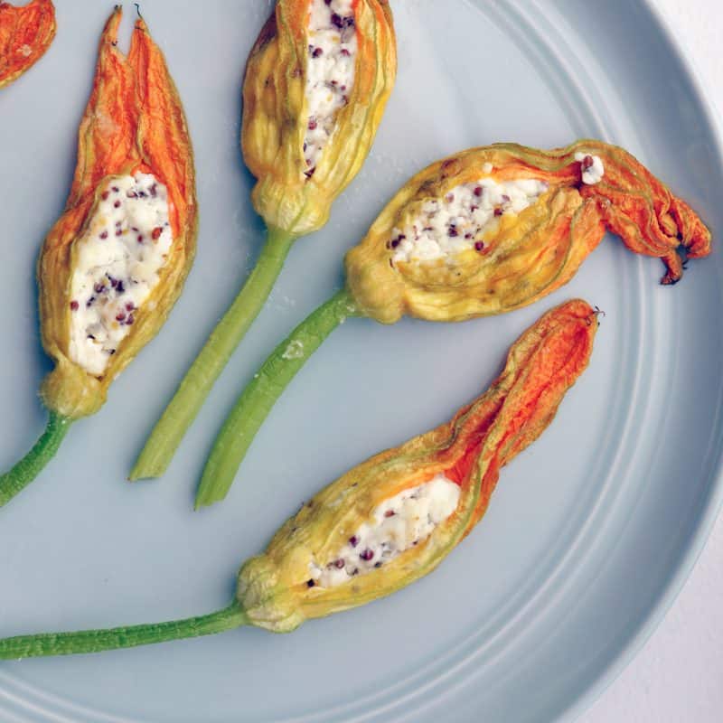 Stuffed Squash Blossoms Recipe This Healthy Table