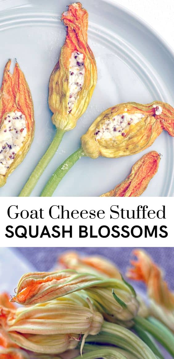Stuffed Squash Blossoms Recipe This Healthy Table