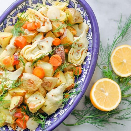 Artichoke Potato Salad with Dill This Healthy Table