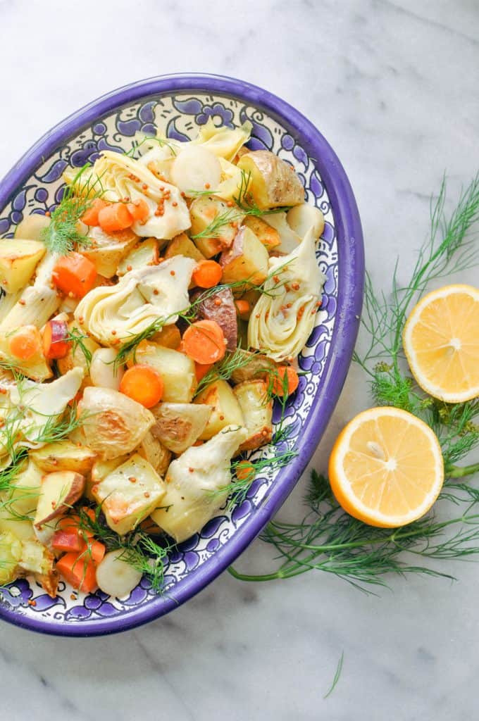 artichoke potato salad