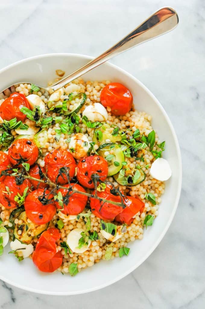 Israeli Couscous Salad - This Healthy Table