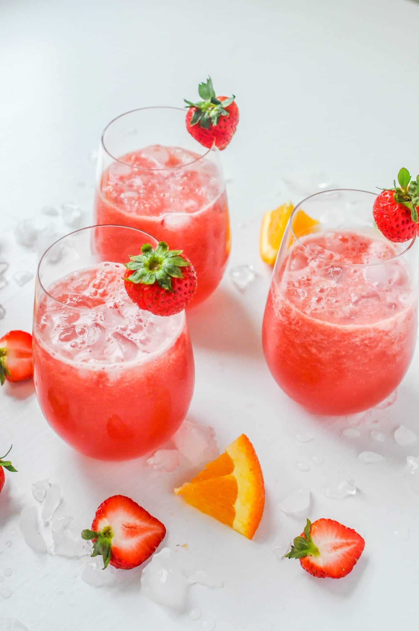 Watermelon Strawberry Sangria This Healthy Table
