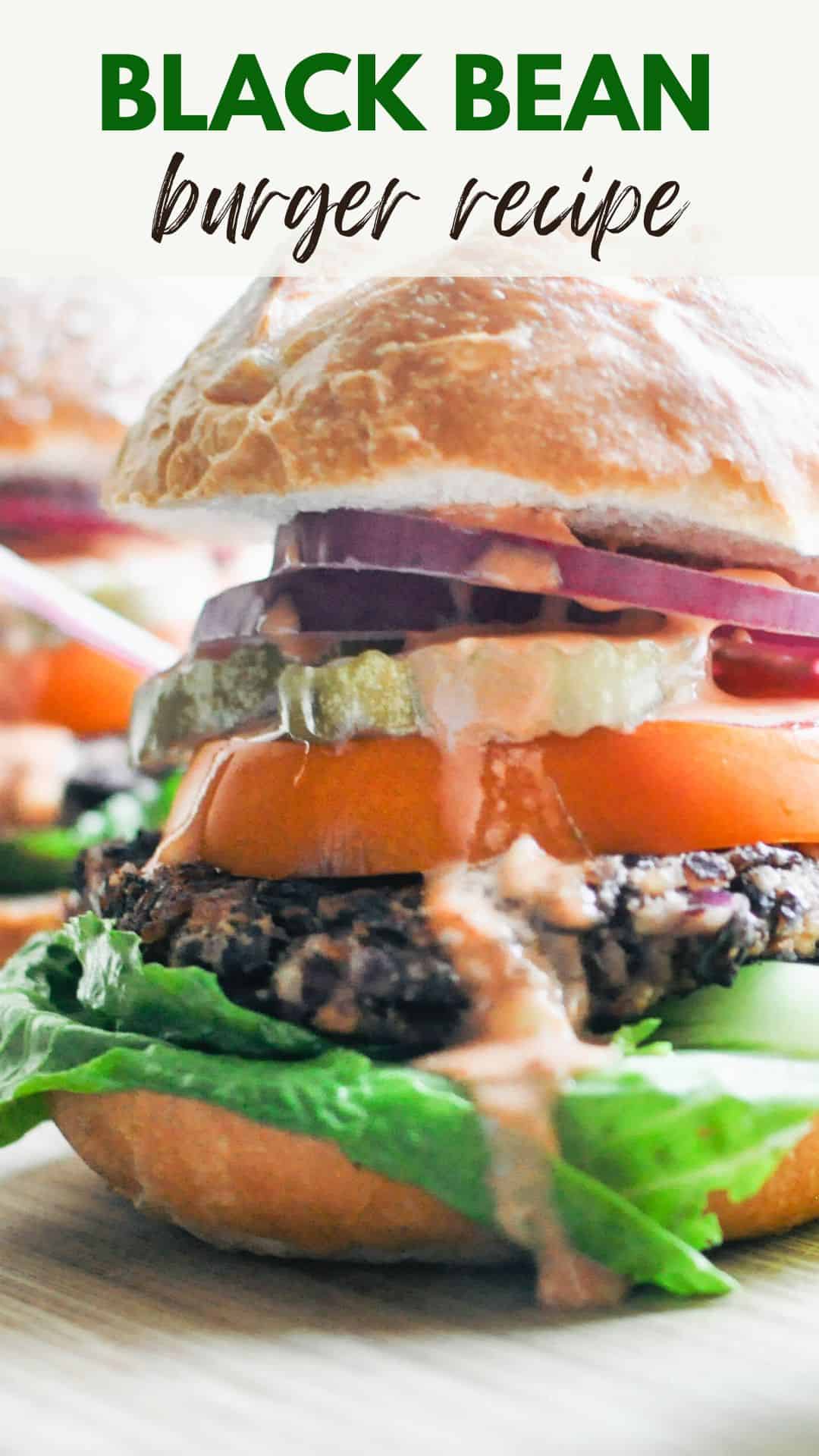 The Best Black Bean Burger - This Healthy Table