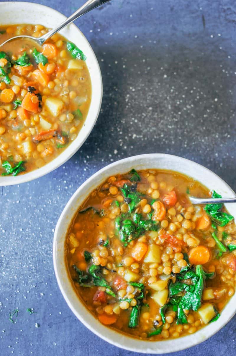 The Best Vegan Lentil Soup - This Healthy Table