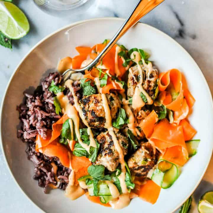 Turkey Banh Mi Bowl Recipe