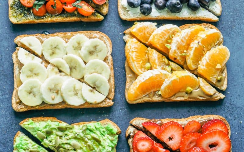6 Kinds of Toast! this healthy table