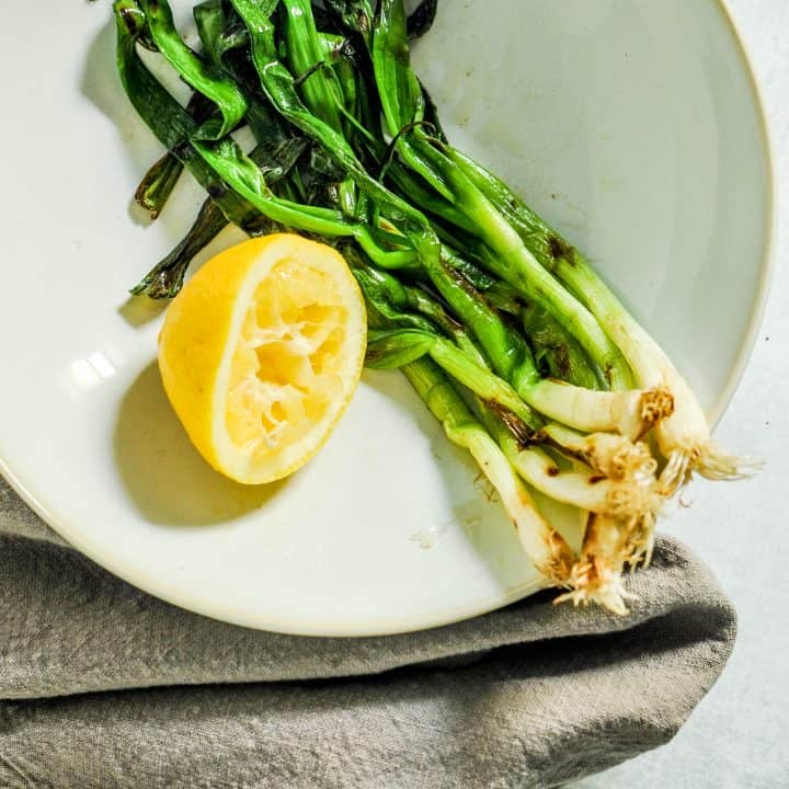 grilled scallions recipe