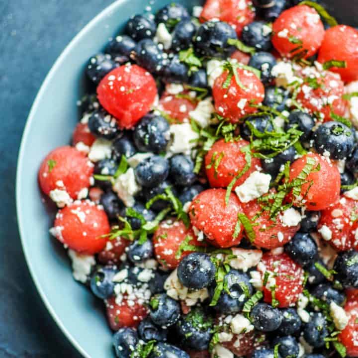 watermelon blueberry salad recipe