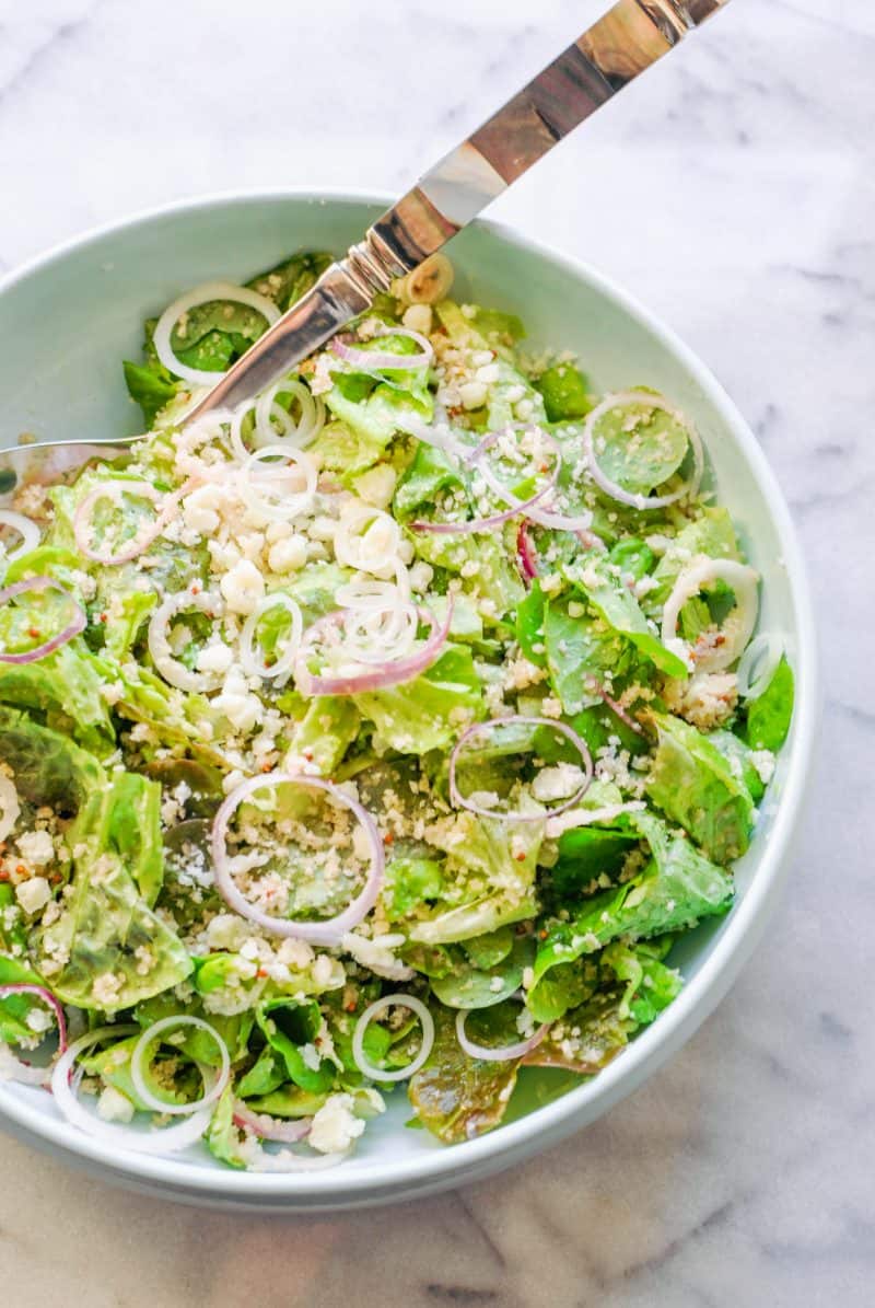 The Best Green Salad Recipe - This Healthy Table
