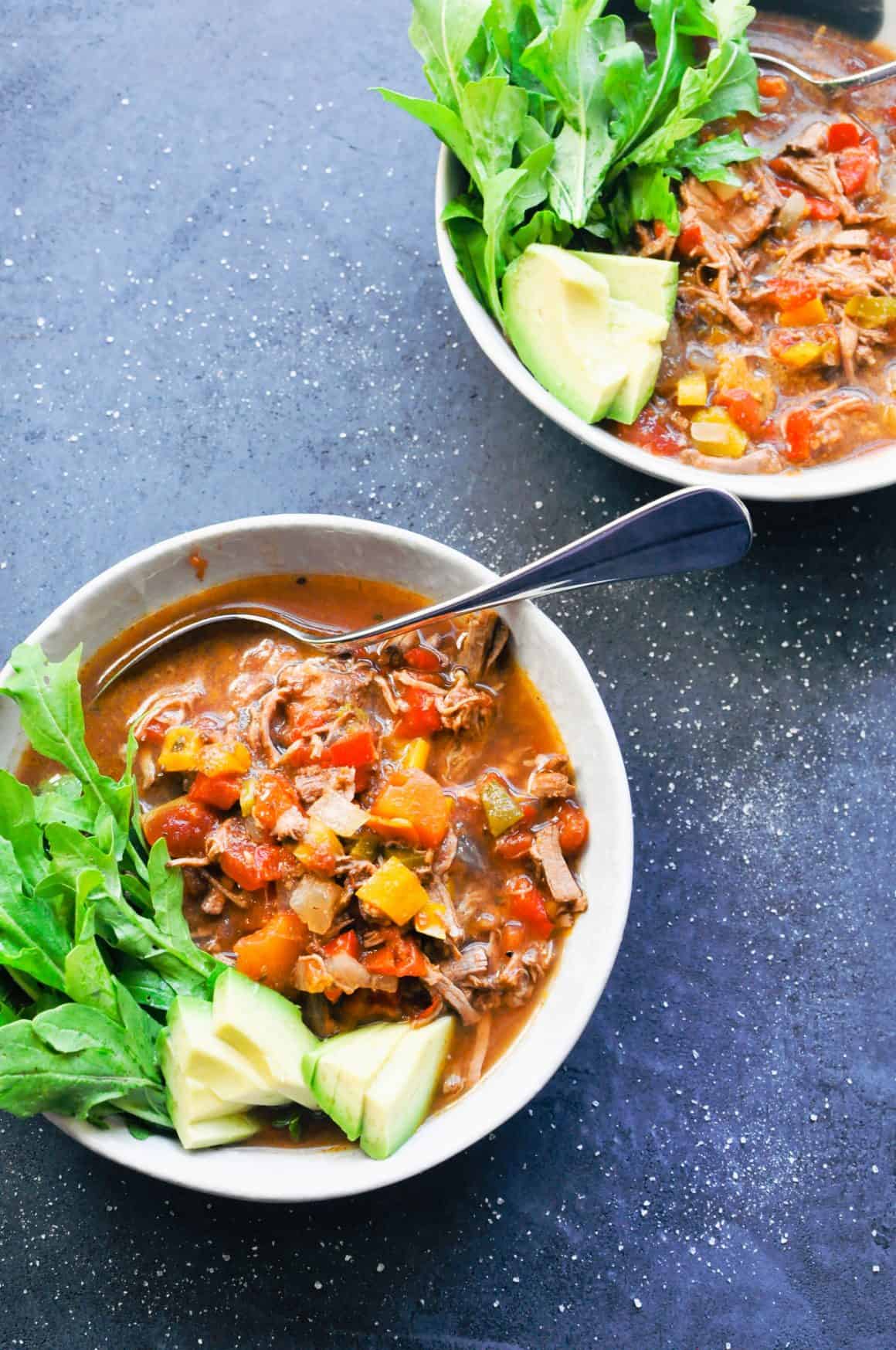 Slow Cooker Brisket Chili This Healthy Table