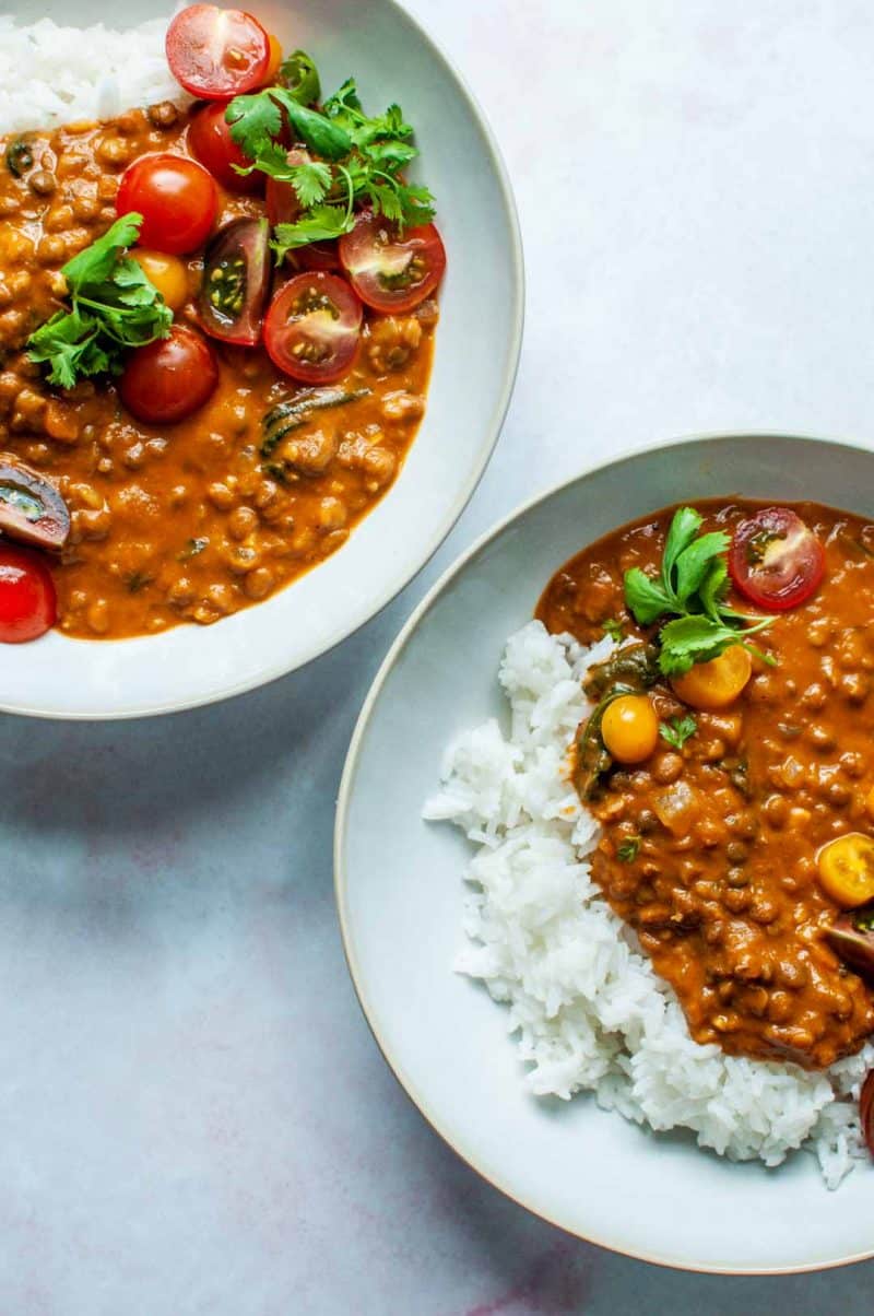 Coconut Lentil Curry This Healthy Table