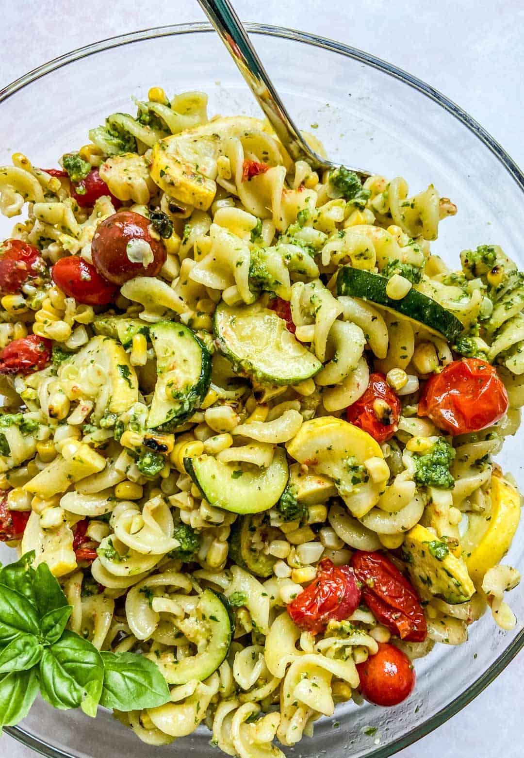 Pesto Pasta Salad Recipe This Healthy Table