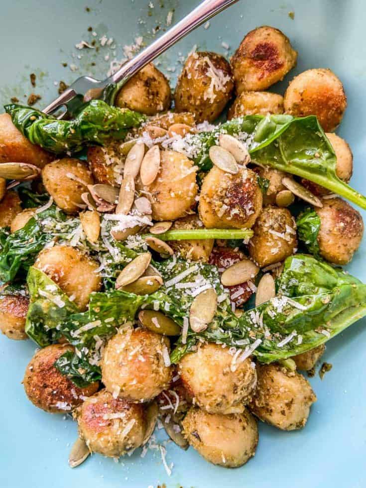 Cauliflower Gnocchi With Pesto This Healthy Table