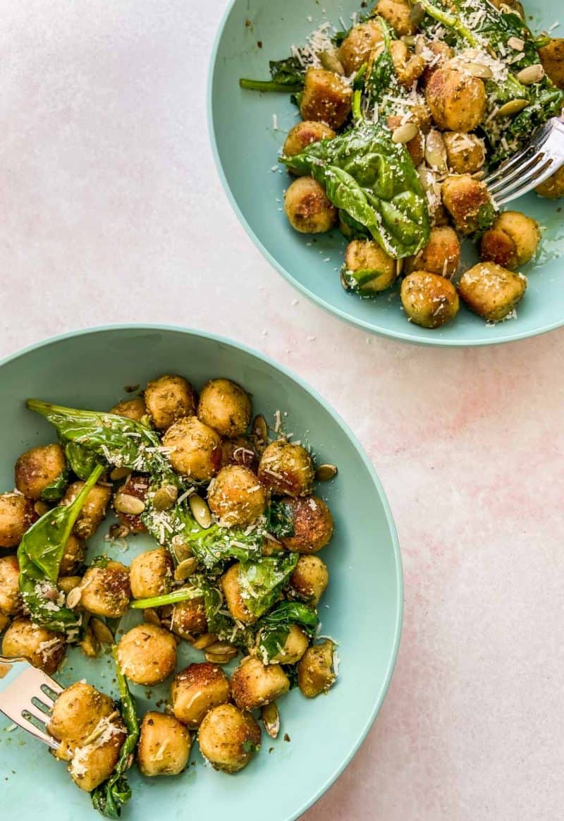 Cauliflower Gnocchi with Pesto This Healthy Table