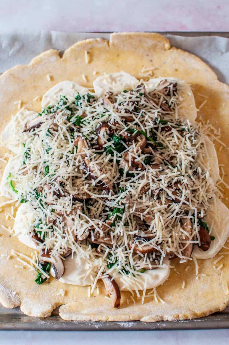 Savory Mushroom Galette This Healthy Table