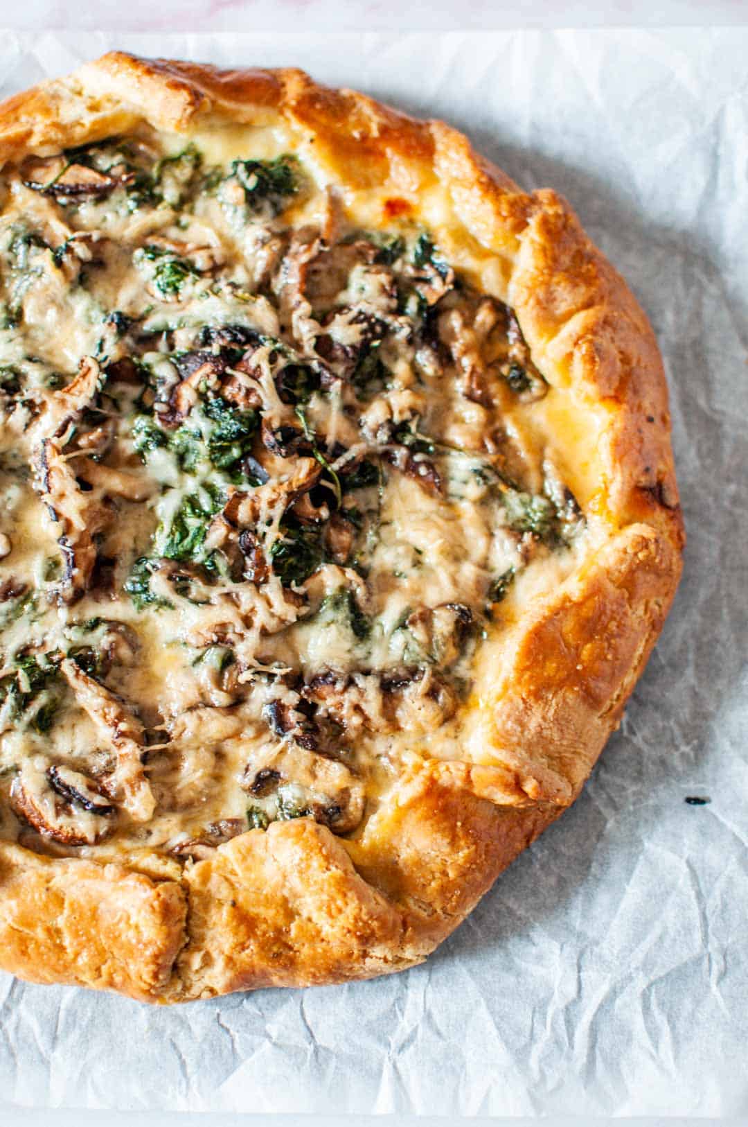 Savory Mushroom Galette This Healthy Table