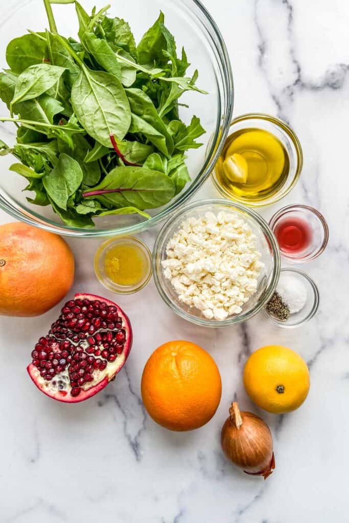 citrus pomegranate salad ingredients