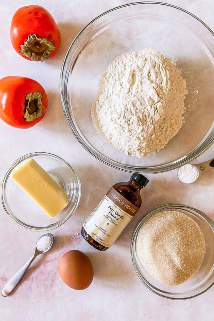 persimmon bread ingredients