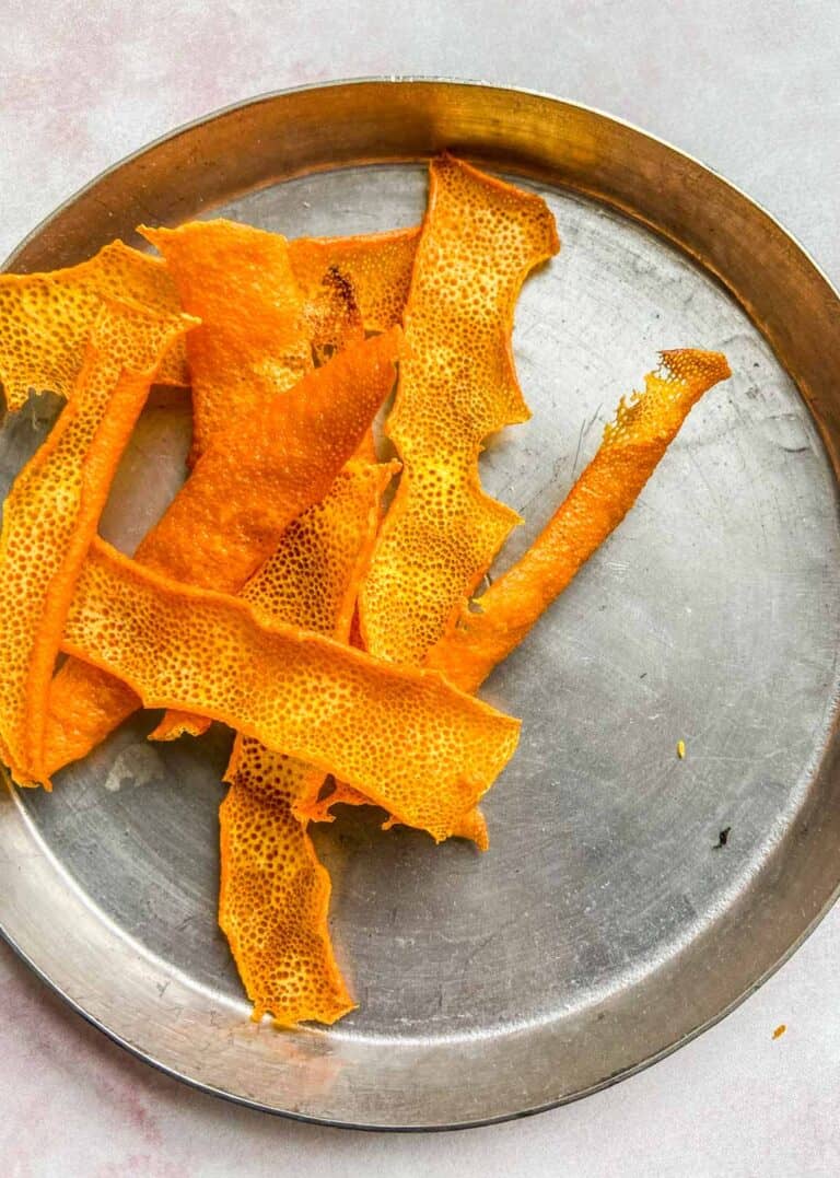 Dried Orange Peels This Healthy Table
