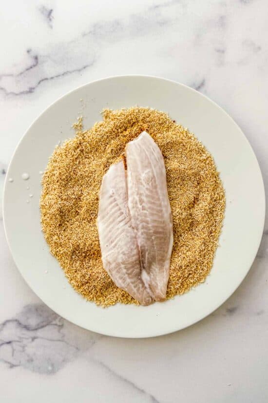 Coconut Crusted Tilapia - This Healthy Table