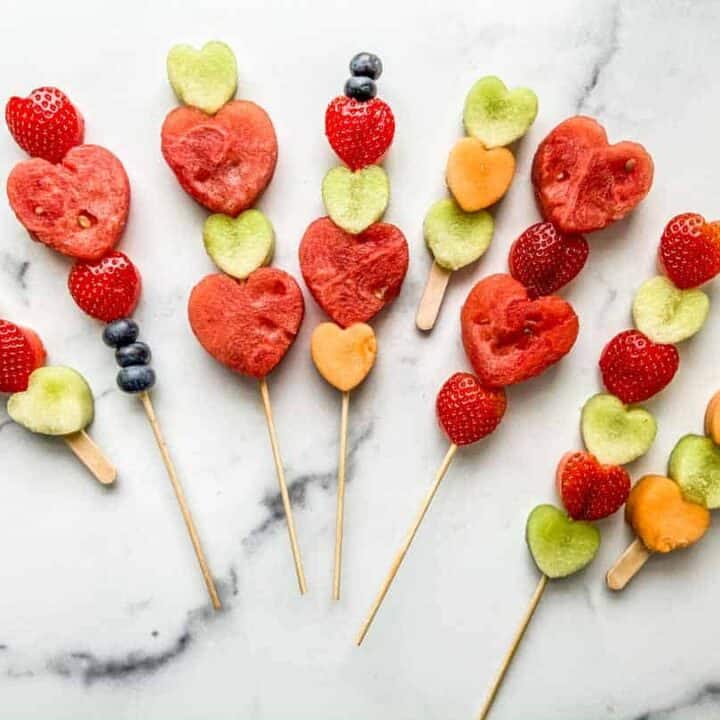 Strawberry Watermelon Skewers