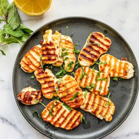 How To Grill Halloumi - This Healthy Table