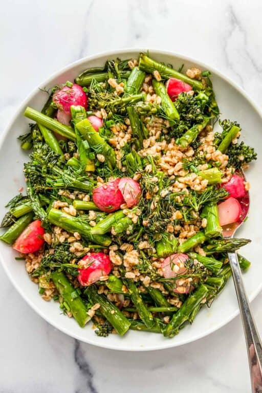 Spring Farro Salad This Healthy Table