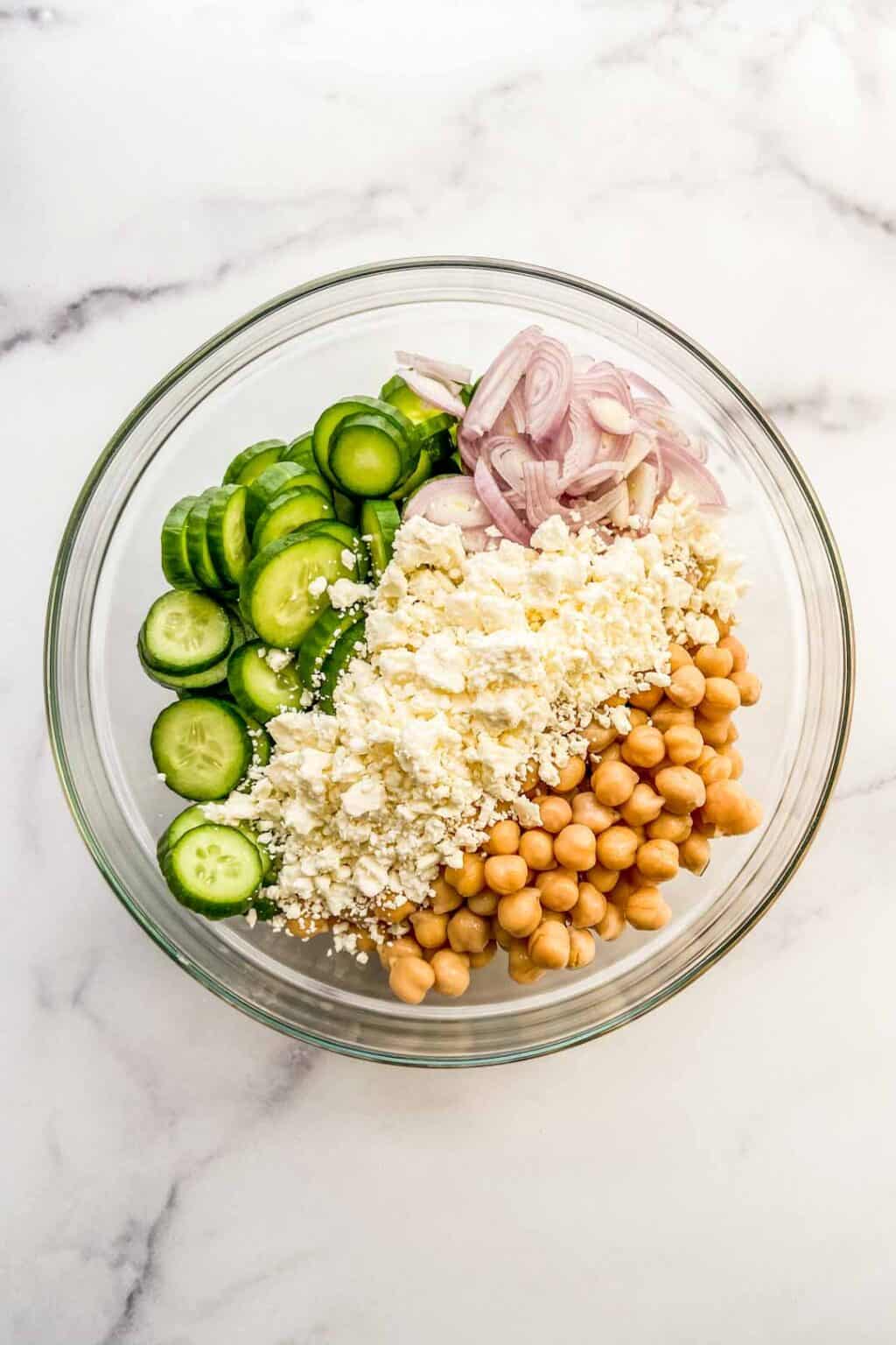 Cucumber Chickpea Salad This Healthy Table