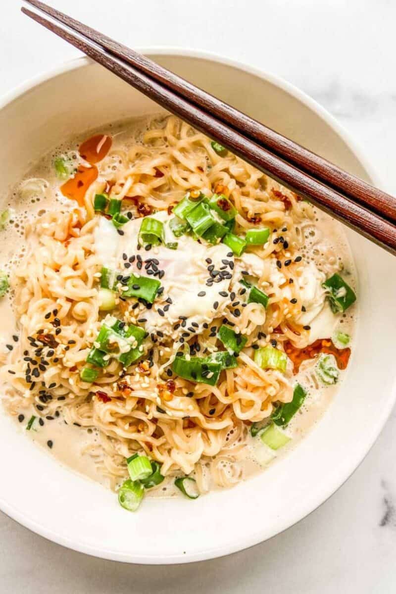 Ramen with Milk This Healthy Table