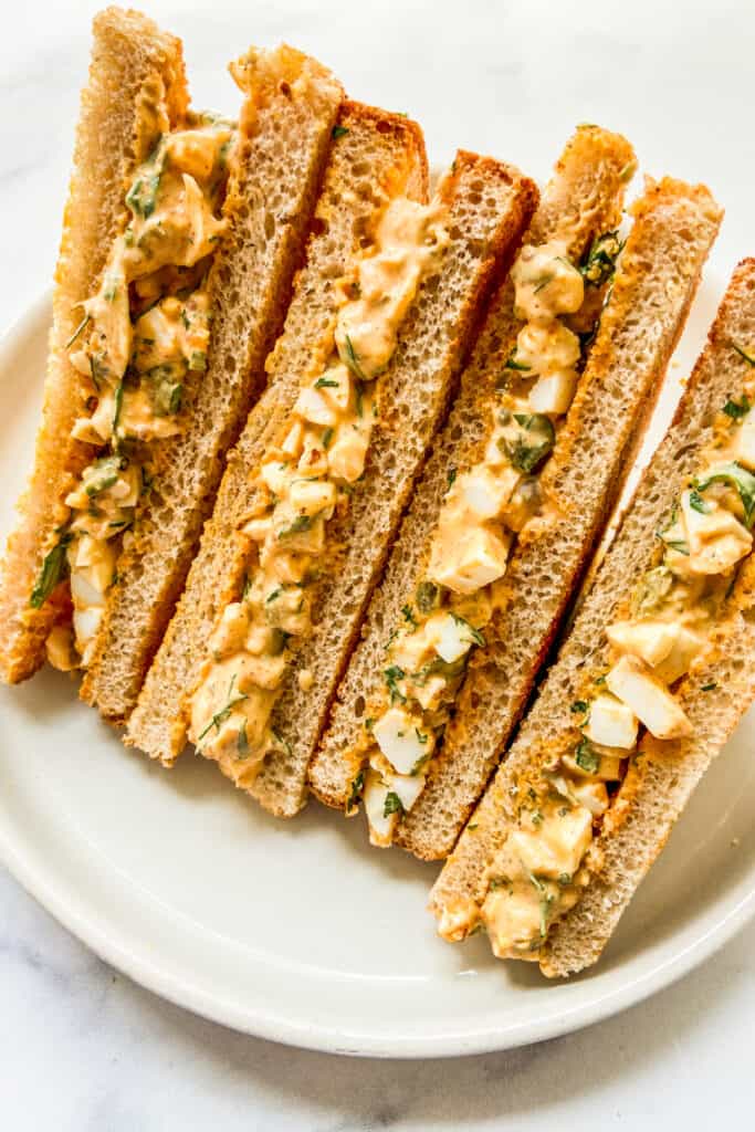 Egg Salad Recipe (Egg Salad Sandwiches) - JoyFoodSunshine