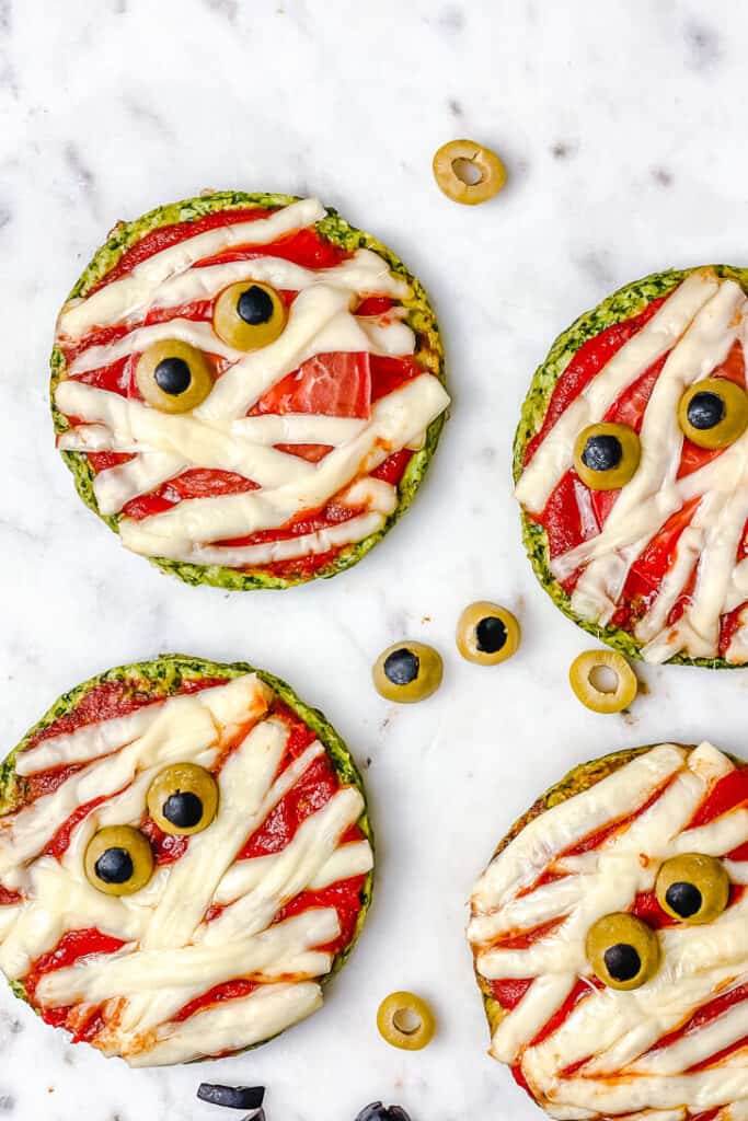 Healthy Halloween Snack Tray •