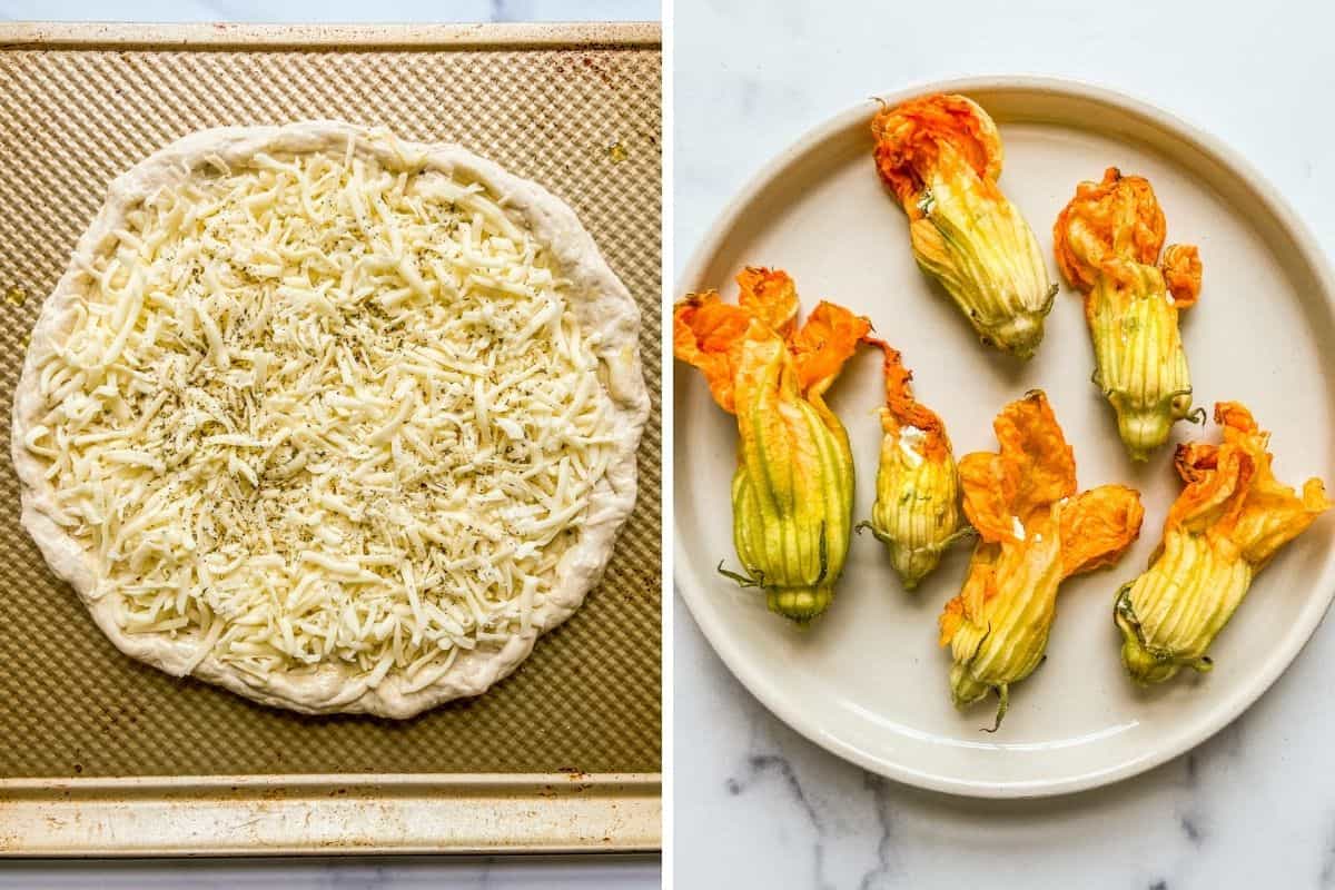 Zucchini Flower Pizza This Healthy Table
