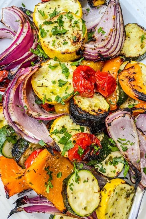 Mediterranean Grilled Vegetables - This Healthy Table