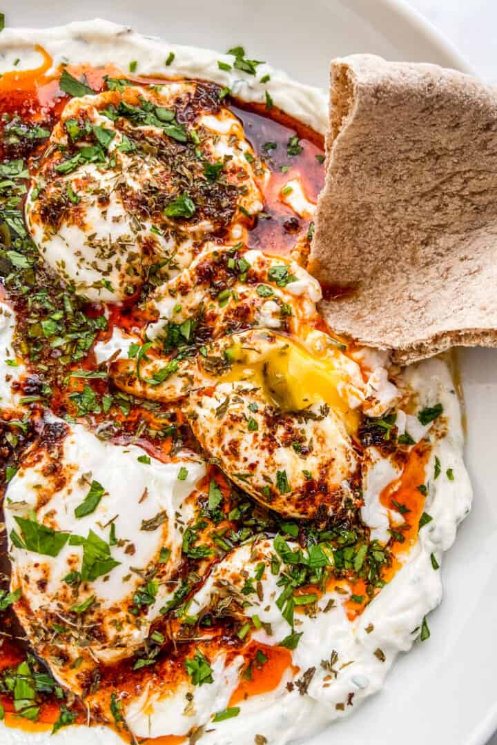 Cilbir (Turkish Eggs in Yogurt) - This Healthy Table