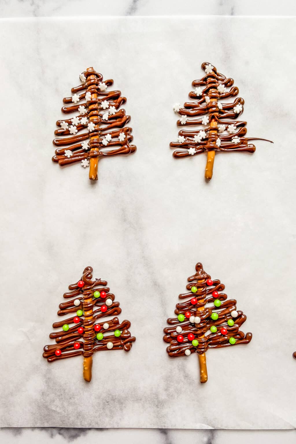 Dark Chocolate Christmas Trees This Healthy Table
