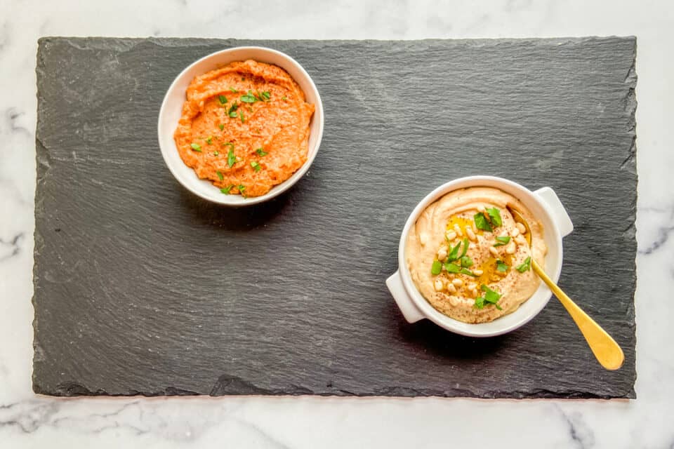 How to Make a Hummus Board This Healthy Table