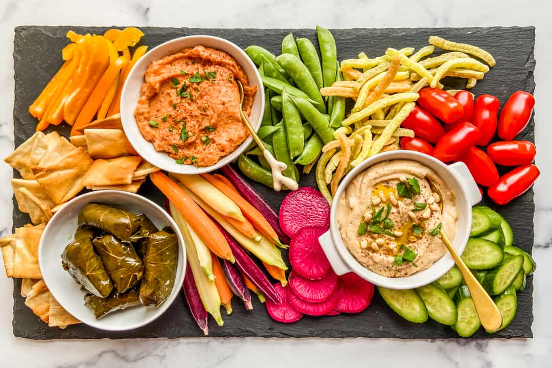How to Make a Hummus Board This Healthy Table