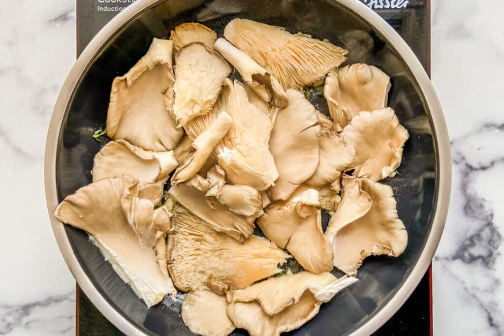 Pan Fried Oyster Mushrooms - The Sophisticated Caveman