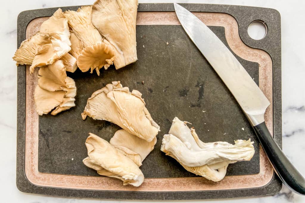 Pan-Fried Oyster Mushrooms - This Healthy Table