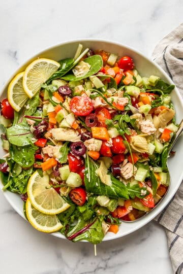 Mediterranean Tuna Salad - This Healthy Table