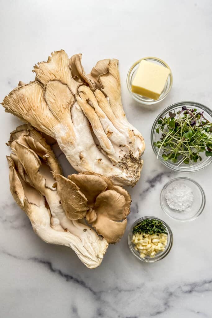 Pan-Fried Oyster Mushrooms - This Healthy Table