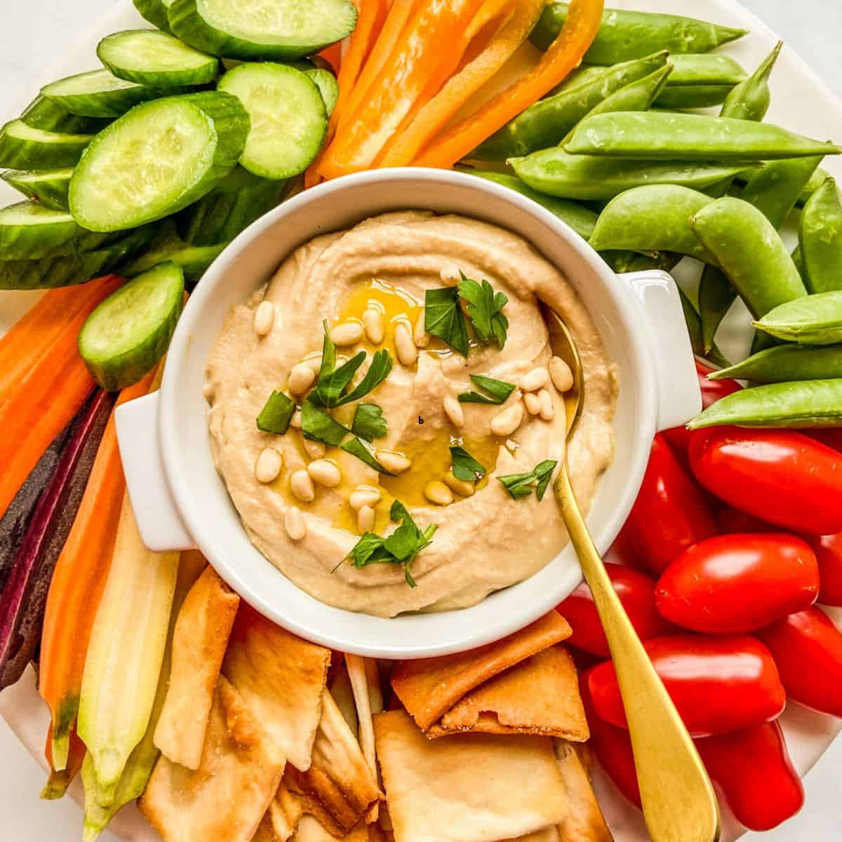 25 Things to Dip in Hummus