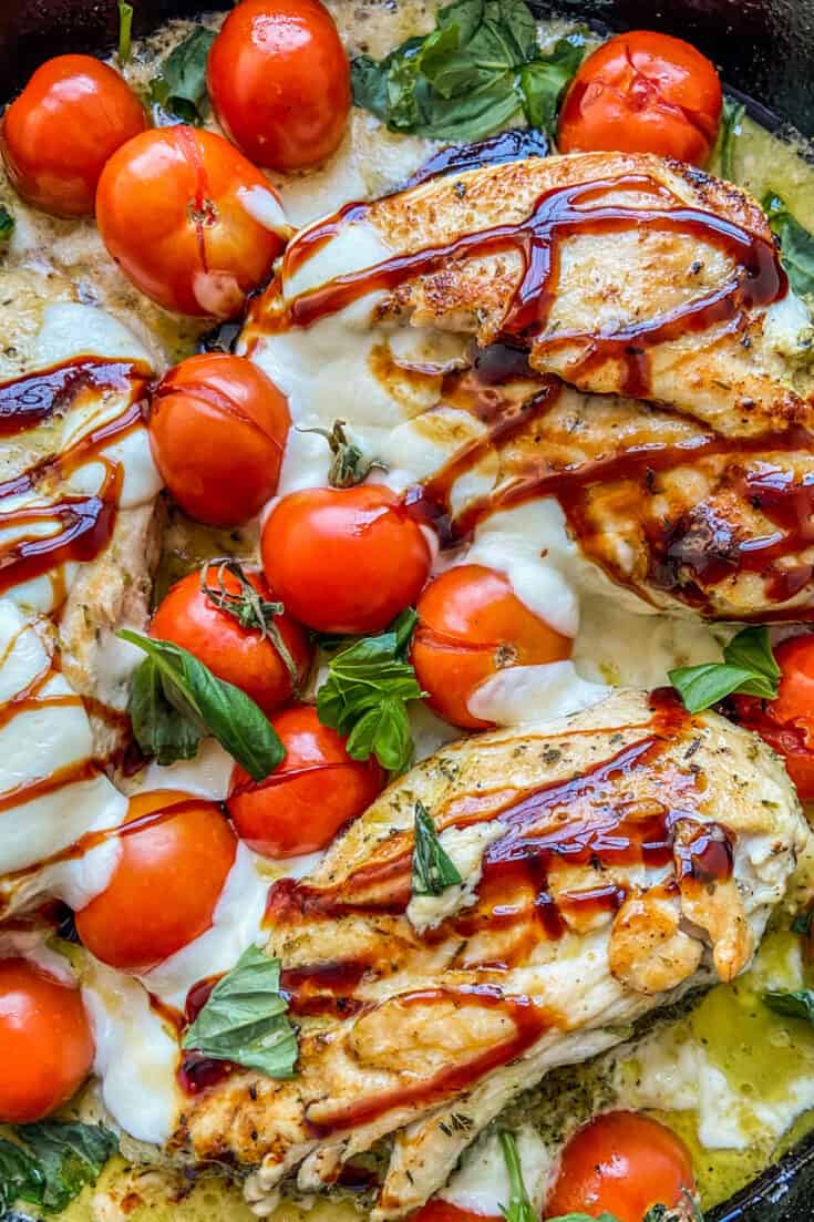 Baked Caprese Chicken - This Healthy Table