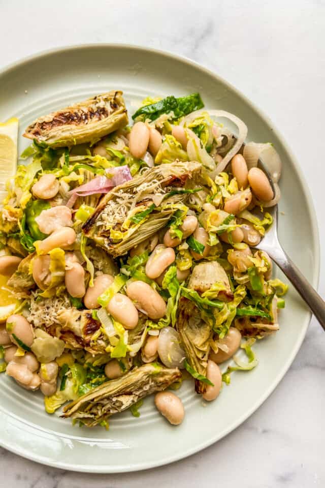 Artichoke and White Bean Salad This Healthy Table