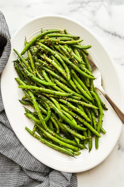 Asian Style Green Beans - This Healthy Table