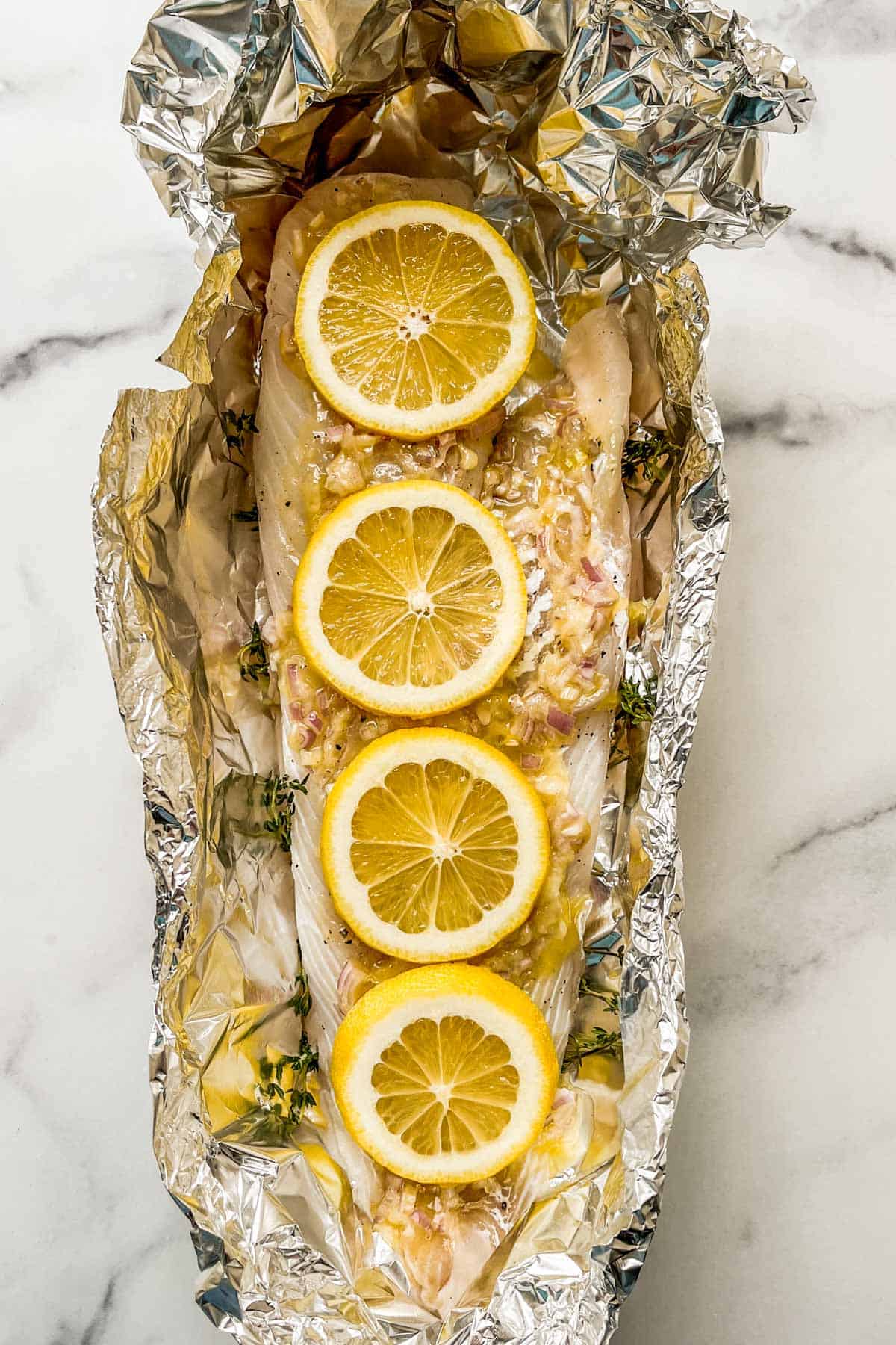 Grilled Cod in Foil Recipe - This Healthy Table