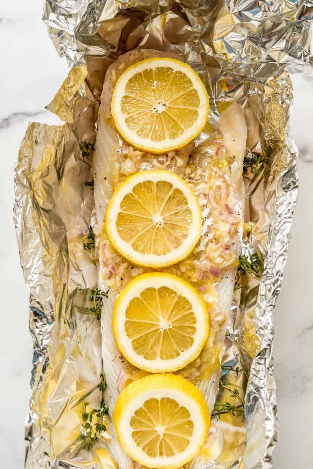 Grilled Cod in Foil This Healthy Table