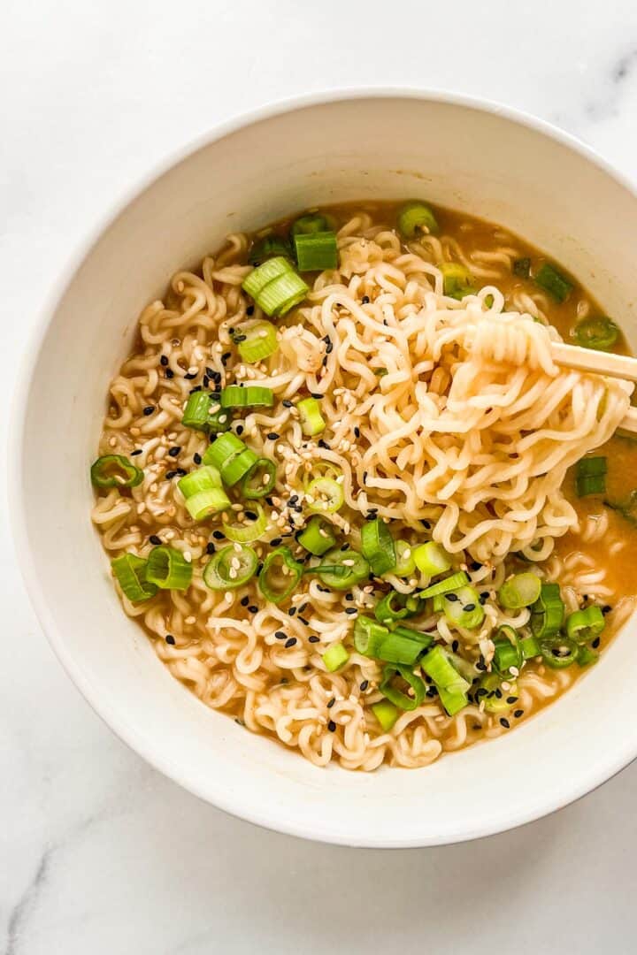 Easy Peanut Butter Ramen This Healthy