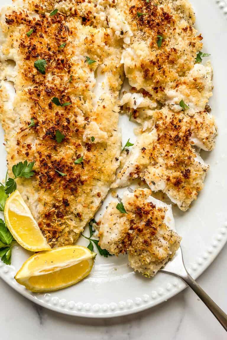 Baked Parmesan Panko Cod Recipe This Healthy Table